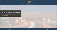 Desktop Screenshot of cherokeechamber.org